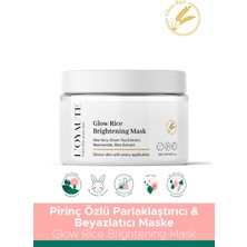 L'Oyauté Pirinç Özlü Parlaklaştırıcı & Beyazlatıcı Maske 100 ml Cilt Aydınlatıcı Etki