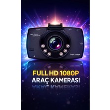 FaroxTech Full Hd 1080P Araç Içi Kayıt Kamerası - Gece Görüşlü ve G-Sensörlü Yol Güvenlik Kamerası