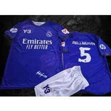 Alaturka Mix R.madridd 2023/24 Yeni Sezon Y-3 Jude Bellingham Özel Konsept Çocuk Forması 4'lü