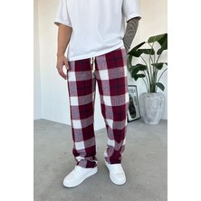 Kırmızı Çizgili Unisex Relaxed Pijama