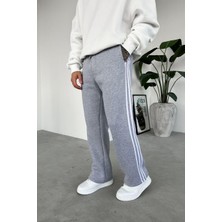 Gri Şerit Detay Baggy Eşofman