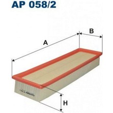 Filtron Mtxdpn Hava Filtresi Citroën C4 Peugeot 206/206 Sw 206+ 307/307 Sw