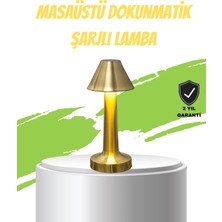 Starseven LED Masa Lambası 3 Renk Ayarlı Şarjlı Kablosuz Tasarım