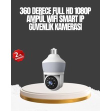 Starseven Gece Görüşlü Uygulamalı Akıllı Ampül Kamera