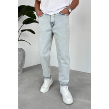 Buz Mavi Basic Regular Pantolon