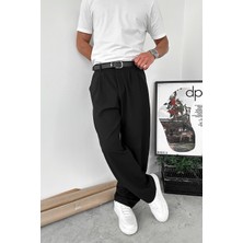 Siyah Basic Premium Kumaş Pantolon