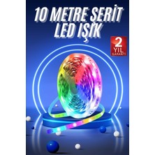 Starseven Rgb Neon Şerit LED Lamba 10 Metre Iç Mekan Tasarımına Uygun