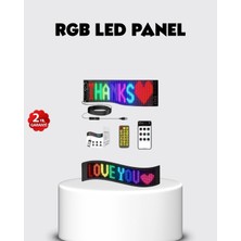 Starseven Rgb LED Panel – USB Güç Girişli, Gıf ve Yazı Gösterimli Akıllı Ekran