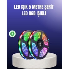 Starseven Enerji Tasarruflu Rgb Şerit LED 5 Metre