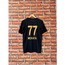 Alaturka Mix G'.â.l.a.t.â.s.a.r.â.y 2024/25 Yeni Sezon Siyah A.l.v.a.r.o M.o.r.a.t.a Özel Forması