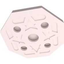 Motifpiyer Tavan Spot Göbegi-Motifli-Sekizgen-44-56cm