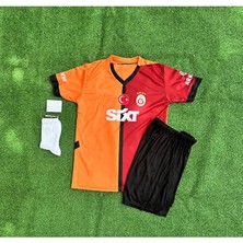 Alaturka Mix /g'.â.l.a.t.â.s.a.r.â.y 2024/25 Iç Saha Parçalı M'ertens Çocuk Forması 4'lü Set