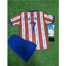 Alaturka Mix Atletico Madrid 2023/24 Yeni Sezon Antoine Griezmann Çocuk Forması 4'lü Set