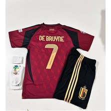 Alaturka Mix Belçika 2024/25 Yeni Sezon Kevın De Bruyne Çocuk Forması 4'lü Set