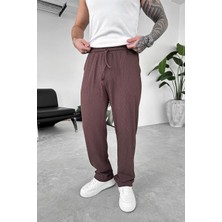 Kahverengi Breeze Soft Baggy Pantolon