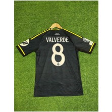 Alaturka Mix Real Madrid 2025/26 Sezonu Valverde Deplasman Forması (Gri)