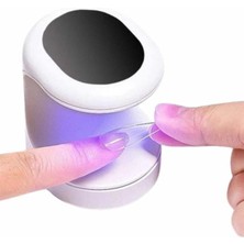 Starseven Mini Taşınabilir Kalıcı Oje Jel Tırnak Kurutucu Fototerapi Makinesi