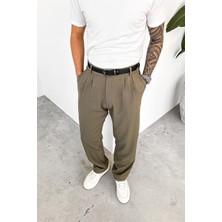 Haki Basic Premium Kumaş Pantolon