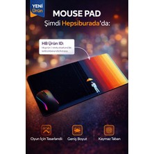 vooka 80X30 Xl Oyuncu Mousepad Özel Desenli Kaymaz Tabanlı Geniş Gaming Masa Altlığı Speed Yüzey