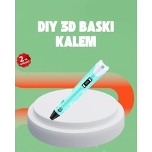 Starseven Üç Boyutlu 3D Yazıcı Kalem Abs ve Pla Uyumlu