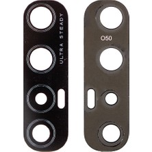 Genos Oppo Reno 3 Pro Kamera Camı Siyah (Tek Cam)