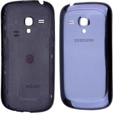 Genos Samsung I8190 S3 Mini Uyumlu Arka Kapak Mavi