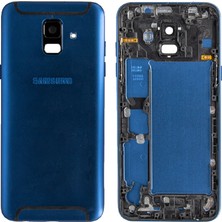 Genos Samsung A600 A6 Uyumlu Kasa Mavi