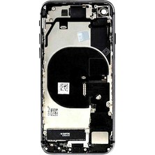 Genos Iphone 8 Uyumlu Dolu Kasa Gold (Altın Renk) Şarj Soketi+On Off Flex+Ses Flex Üstünde