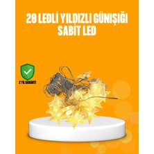 Starseven Yıldız LED Işık 5 Metre Dekoratif Aydınlatma Günışığı