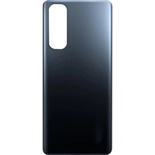 Genos Oppo Reno 4 Pro Uyumlu Batarya Kapağı (Siyah) (SN808145)