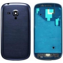 Genos Samsung Galaxy I8190 S3 Mini Uyumlu Kasa (Mavi) (SN807718)