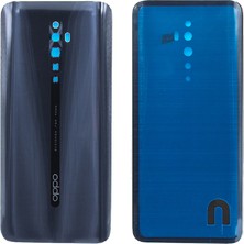 Genos Oppo Reno 2z Uyumlu Arka Kapak Gri