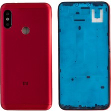Genos Xiaomi Mi A2 Lite Uyumlu Kasa Kırmızı