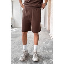 Kahverengi Cozy Premium Basic Şort