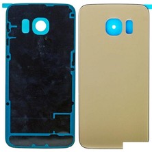 Genos Samsung Galaxy G925 S6 Edge Uyumlu Batarya Kapağı (Gold) (SN807794)