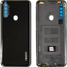 Genos Oppo A31 Uyumlu Arka Kapak Siyah