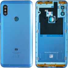 Genos Xiaomi Redmi Note 6 Pro Uyumlu Kasa Mavi