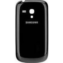 Genos Samsung I8190 S3 Mini Uyumlu Arka Kapak Siyah