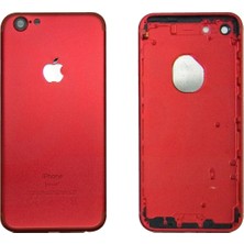 Genos Apple Iphone 7 Uyumlu Kasa Boş Kırmızı