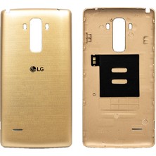 Genos Lg H542 G4 Stylus Uyumlu Arka Kapak Gold Altın