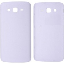 Genos Samsung Galaxy G7100 Grand 2 Uyumlu Batarya Kapağı (Beyaz) (SN807738)