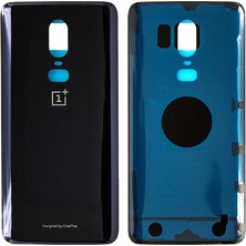 Genos One Plus 6 Uyumlu Arka Kapak Siyah