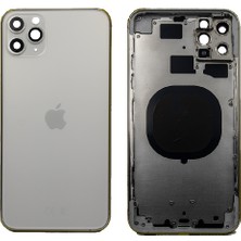 Genos Apple Iphone 11 Pro Max Uyumlu Kasa Boş Beyaz