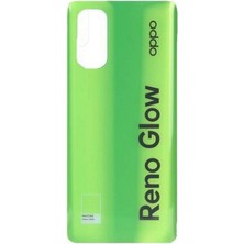 Genos Oppo Reno 4 Pro Uyumlu Batarya Kapağı (Yeşil) (SN808124)