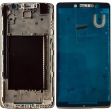 Genos Lg G4 Stylus Uyumlu Orta Kasa Ekran Çıtası (Siyah) (SN807973)