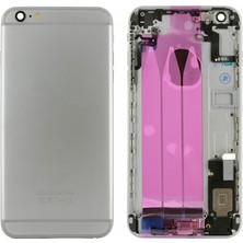 Genos iPhone 6s Plus Uyumlu Dolu Kasa (Gümüş) (SN808497)