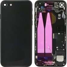 Genos iPhone 7 Uyumlu Dolu Kasa (Siyah) (SN808505)