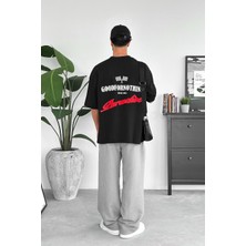 Siyah Goodfornothing Outplenty Premium Oversize Tişört