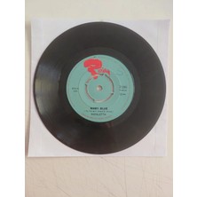 Plakperest Nicoletta –  Mamy Blue  - 1971  Türkiye Basım 45’lik Plak/kapaksız-2.el