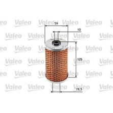 Valeo Mtxdpn Yag Filtresi Mercedes M102 W201 W123 S123 C123 W460 W461 W463 B601 B602